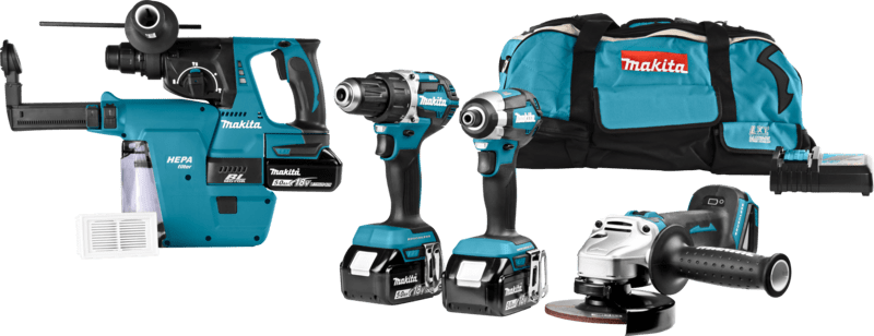 Makita-DLX4103W-Combiset